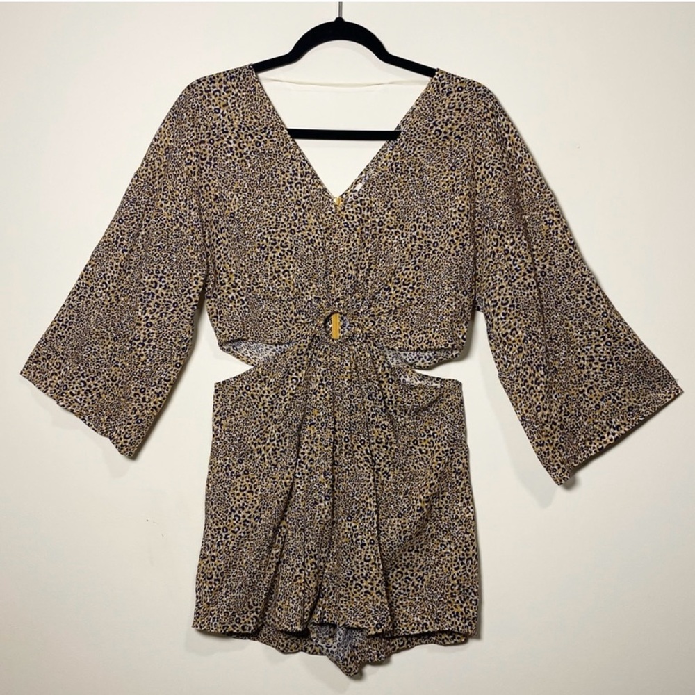 Seafolly Leopard Print Swim Coverup